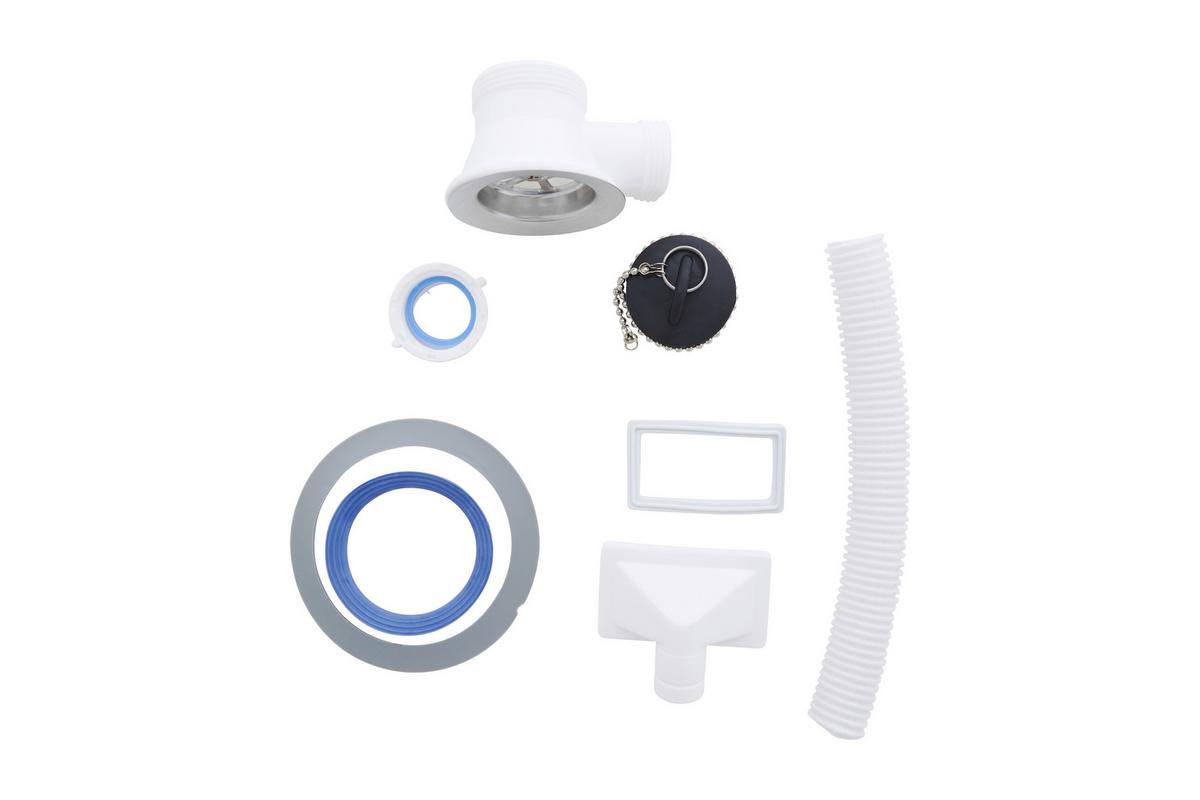 Pomivalno Korito Dallas, 46,5x43,5cm - barve nerjavečega jekla, Basics, kovina (46,5/15,5/43,5cm) - Respekta