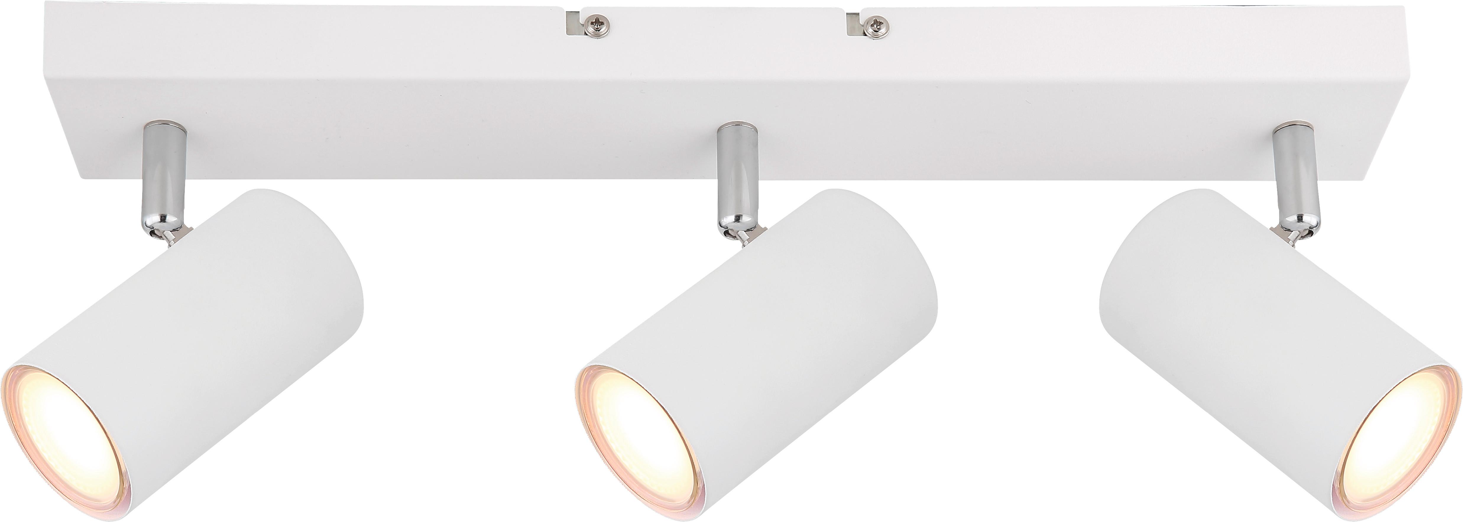 Strahler Witmo2 Weiß max. 25 Watt - Weiß, KONVENTIONELL, Metall (41/6/12cm)