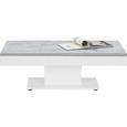 Klubska Mizica Granny - svetlo siva, Moderno, leseni material (120/42/60cm) - Mömax modern living