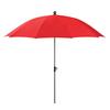 Sonnenschirm Locarno ca, 220x 231x220 cm Rot - Rot/Silberfarben, Basics, Textil/Metall (220/231/220cm) - Schneider