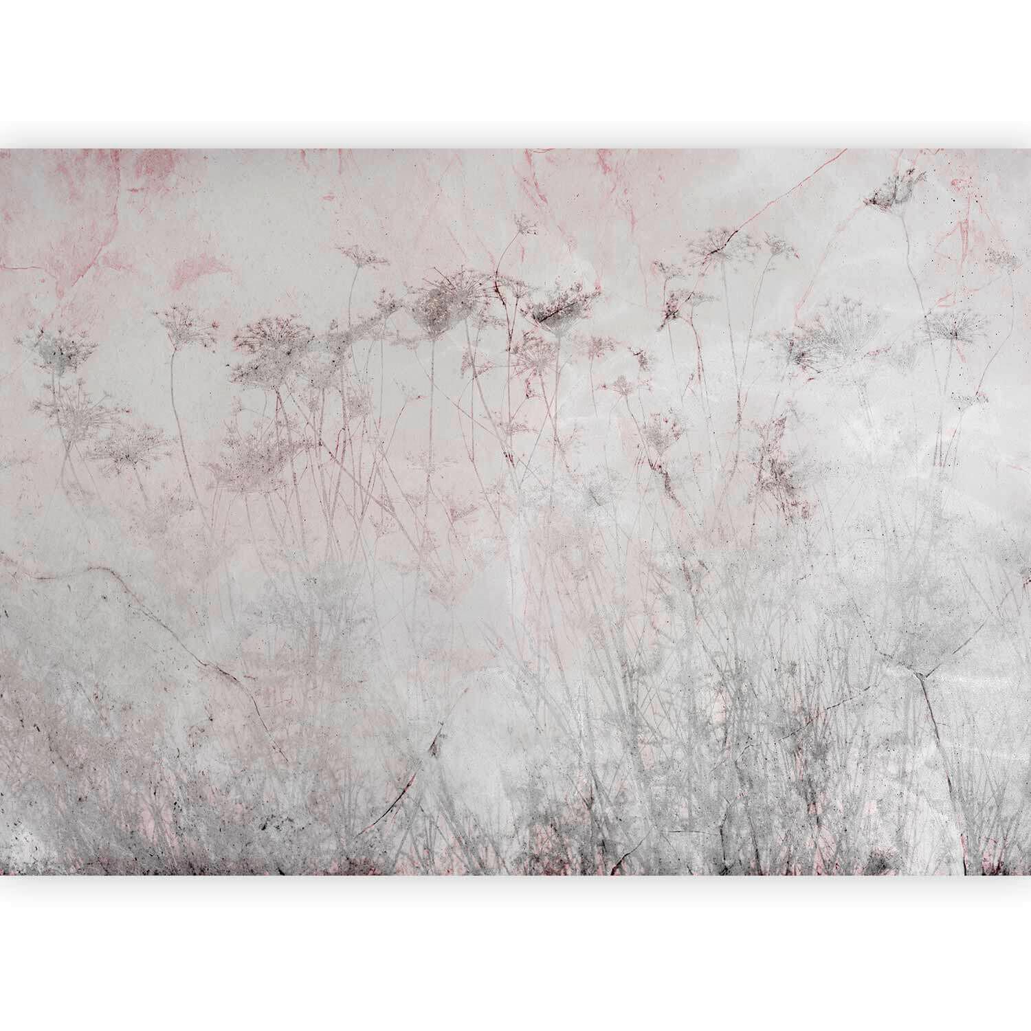 Fototapeta Indian Summer, 250x175cm - pink/siva, Trendi, tekstil (250/175cm) - artgeist