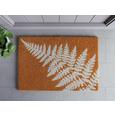 Fußmatte Leaf Braun/Weiß - Braun/Weiß, Basics, Textil (40/60cm) - Mömax modern living Fußmatte Leaf Braun/Weiß - Braun/Weiß, Basics, Textil (40/60cm) - Mömax modern living