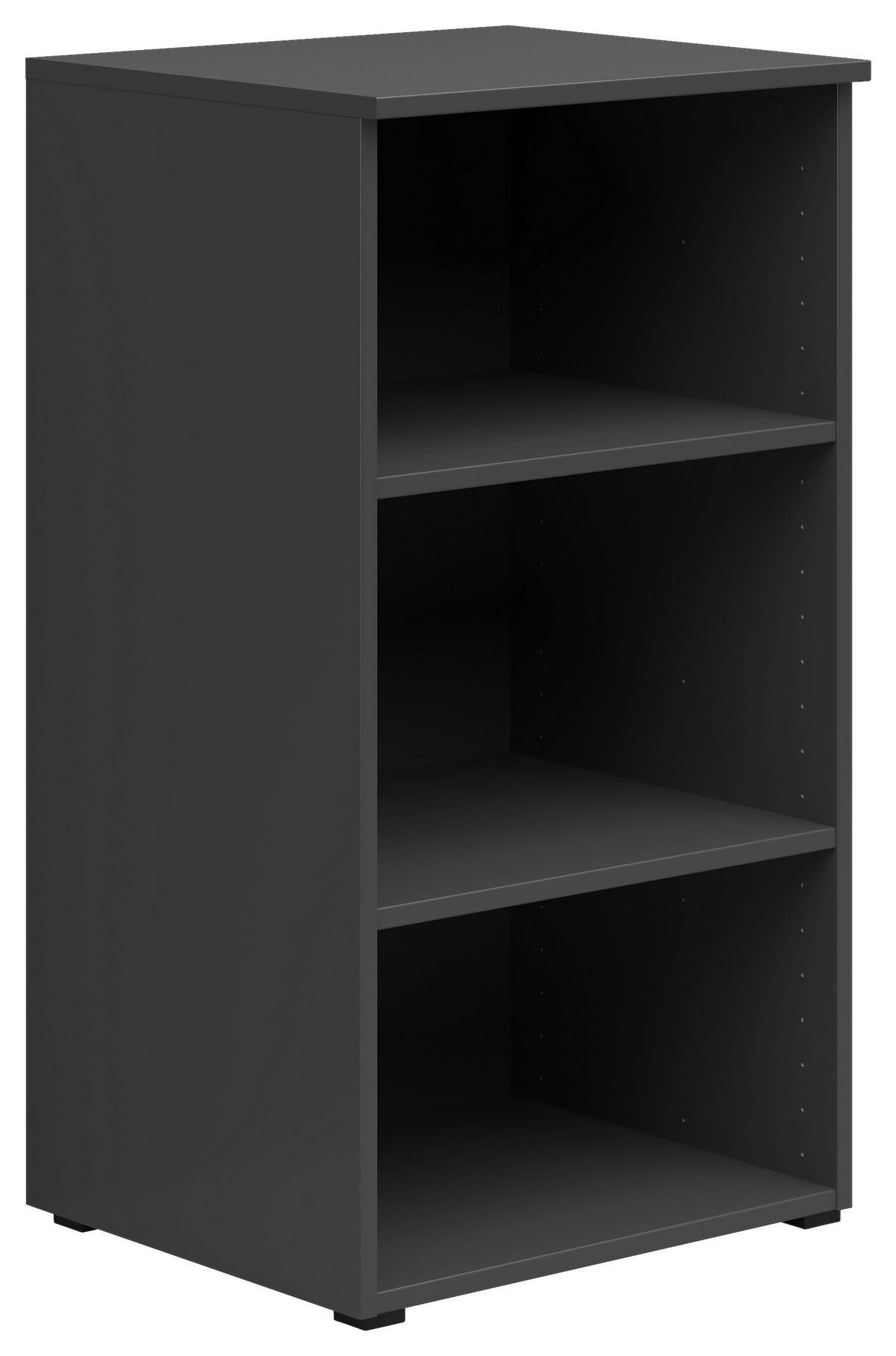 Regal Multistauraum - barve grafita/antracit, Moderno, umetna masa/leseni material (45/83/40cm) - Premium Living