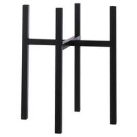 Pflanzentopfstütze Solido in Schwarz - Schwarz, Basics, Metall (16,5/25cm) - Modern Living