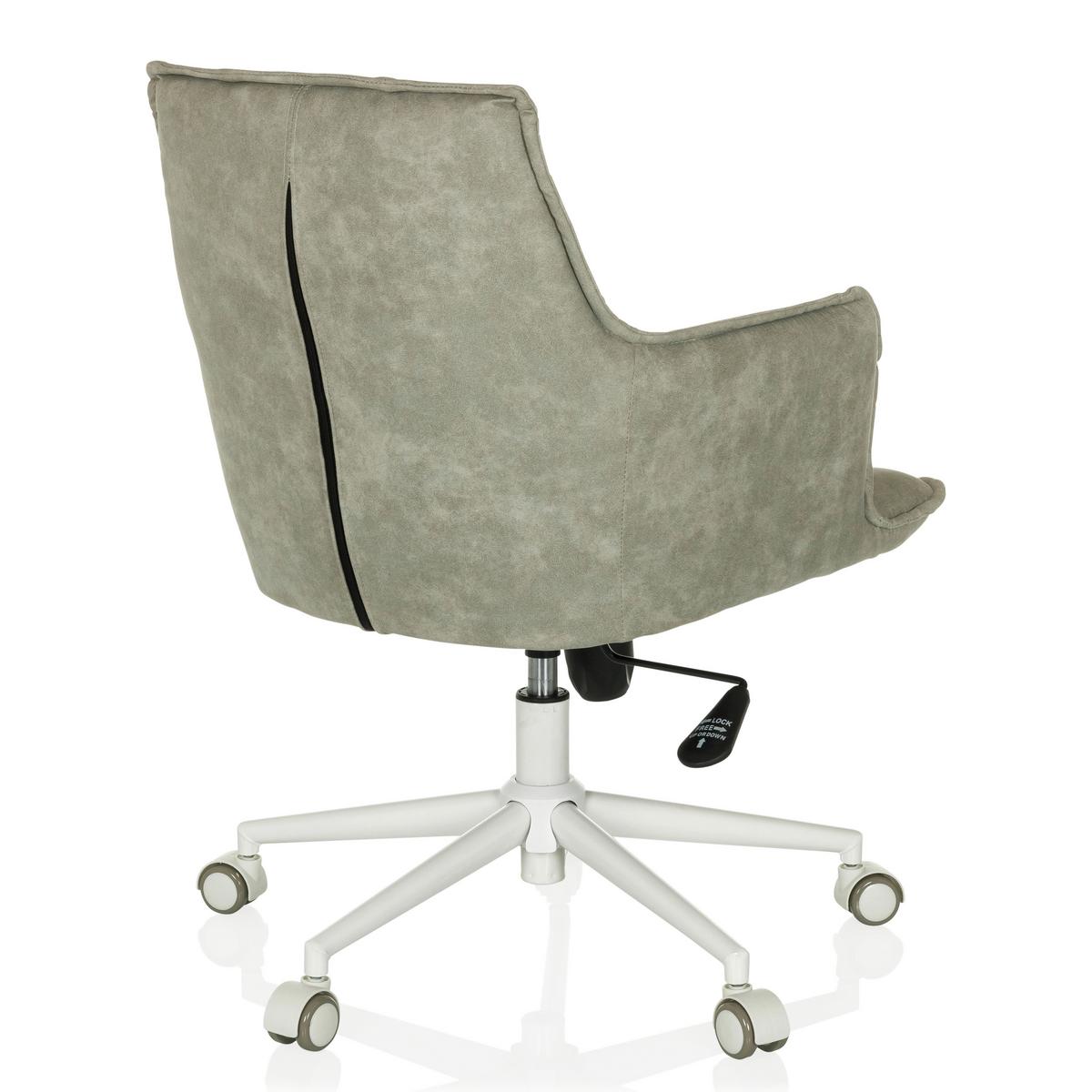 Vrtljivi Stol Solao Life, Siva - siva/bela, Moderno, kovina/umetna masa (54/85/70cm) - MID.YOU