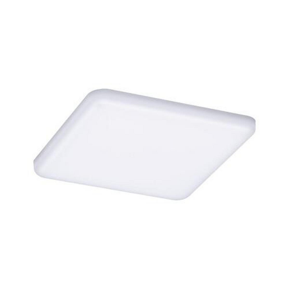 LED-Paneel in Weiß max. 8,5 Watt - Weiß, Basics, Kunststoff (12,5/12,5/1cm) - Paulmann
