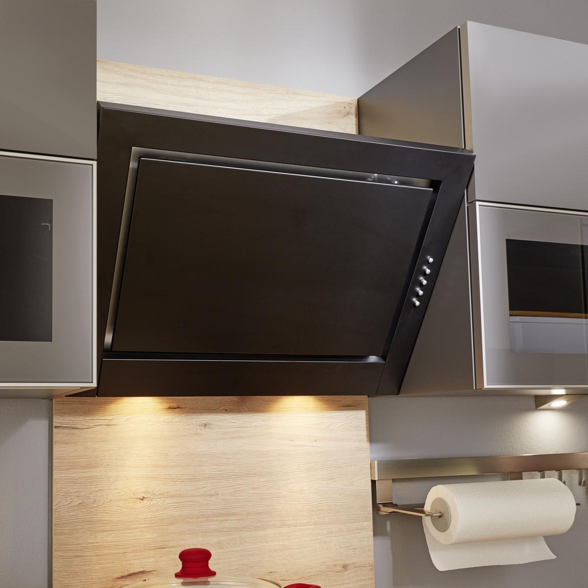 Eckküche Nolte Lux Grau - Grau, KONVENTIONELL (235/305cm) - Nolte Küchen