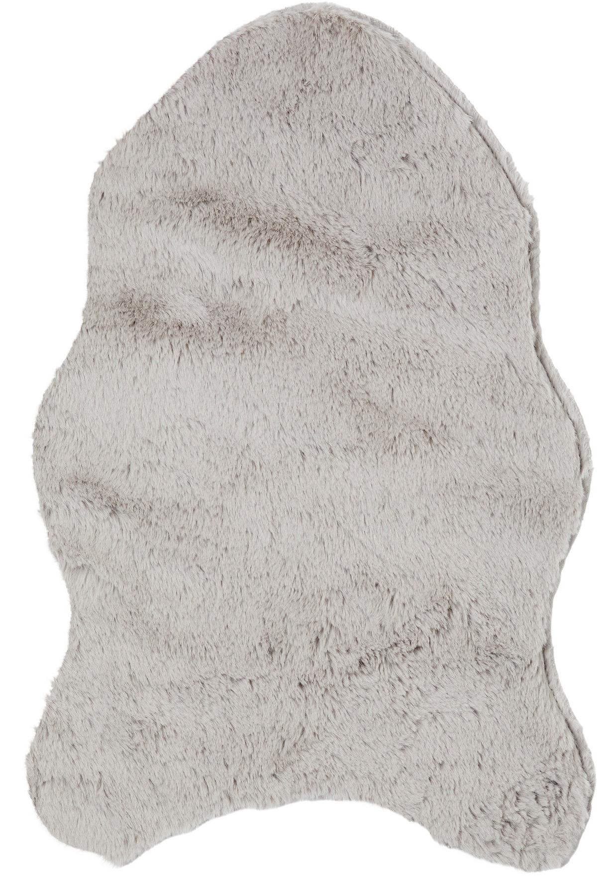 Blană artificială Moia - argintiu/bej, Lifestyle, textil (40/57cm) - Mömax