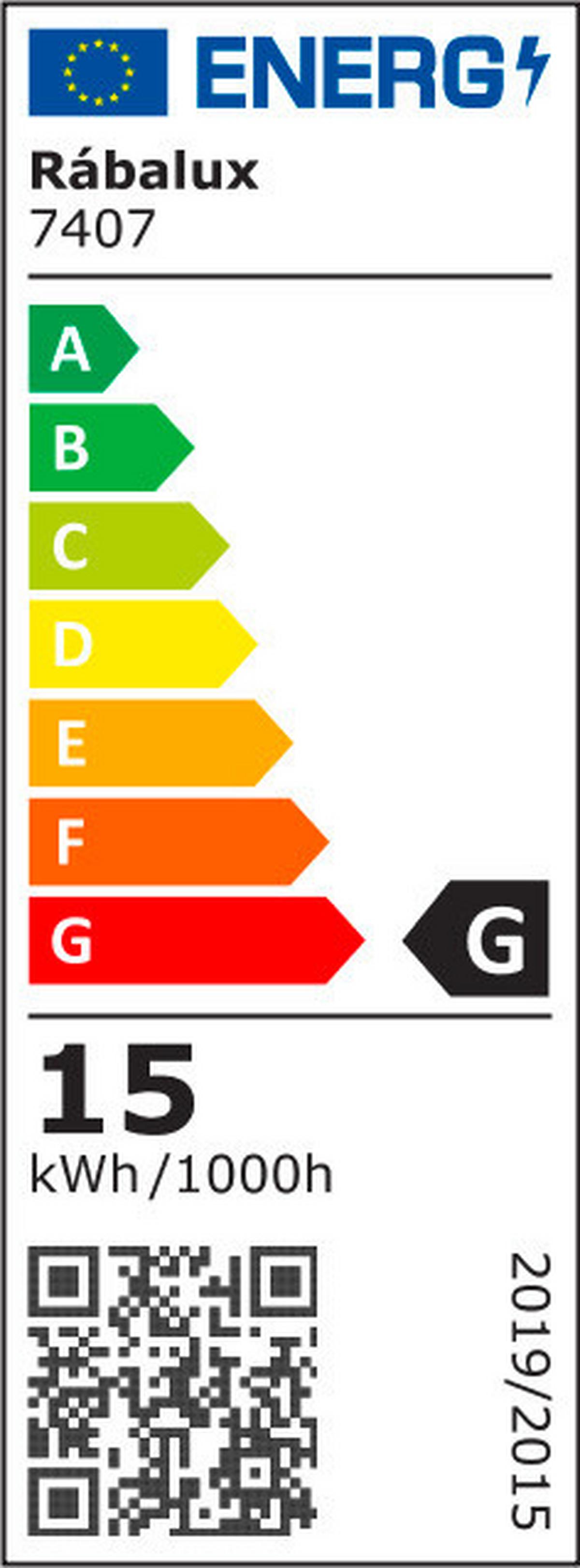Plafonieră de exterior HORT 15W - plastic (19/5.95/5.95cm)