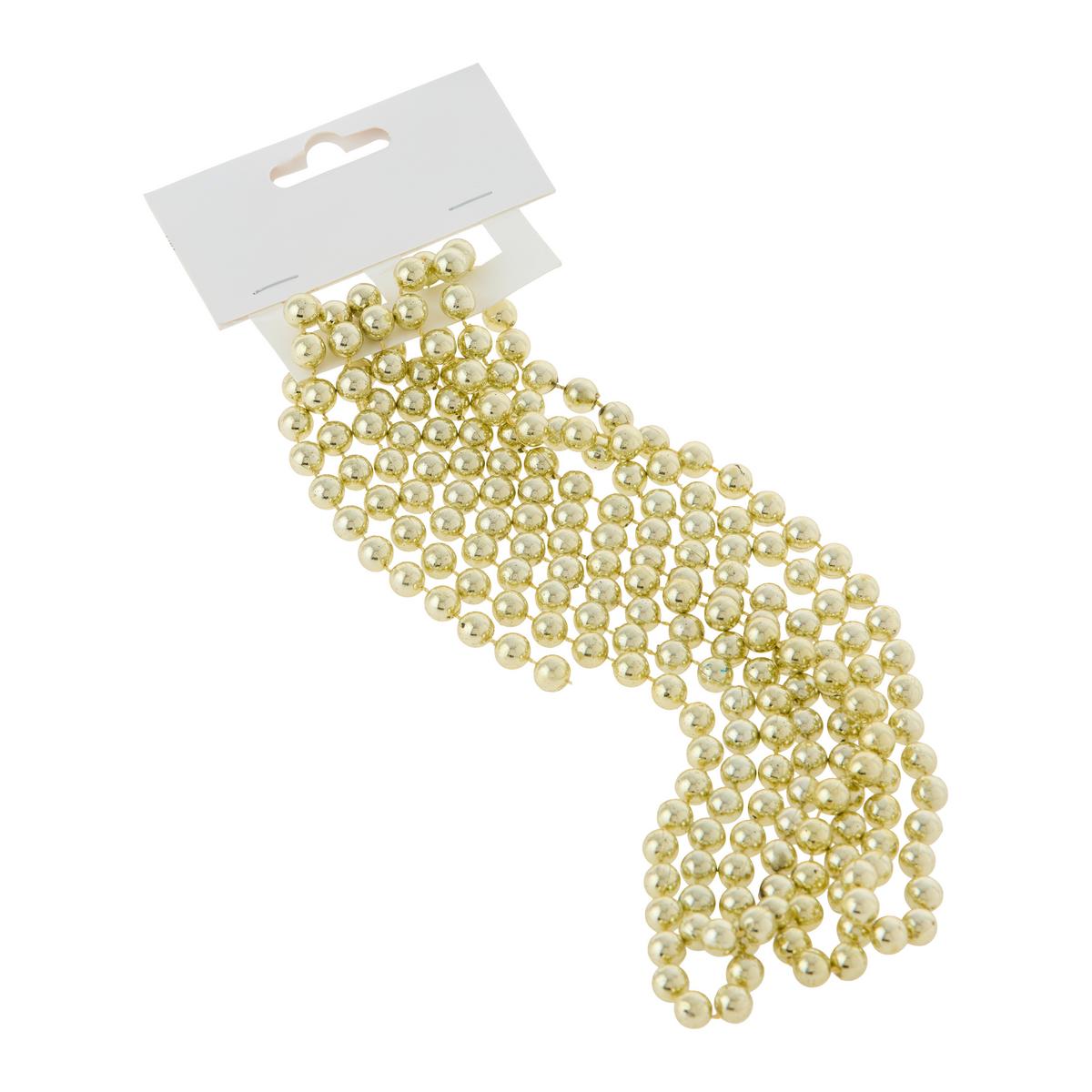 Girlanda Pearl - zlate barve/srebrne barve, Konvencionalno, umetna masa (1/270cm) - Mömax