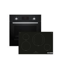 Backofenset HBD234FB85 in Schwarz - Schwarz, Basics - Bosch