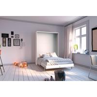 Klappbett Juist ca. 120x200 cm Weiß - Weiß, KONVENTIONELL, Holz/Holzwerkstoff (120/200cm) - MID.YOU