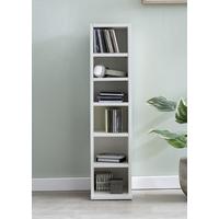 Regal ca. 21x91x20 cm Weiß - Weiß, KONVENTIONELL, Holzwerkstoff (21/91/20cm) - MID.YOU