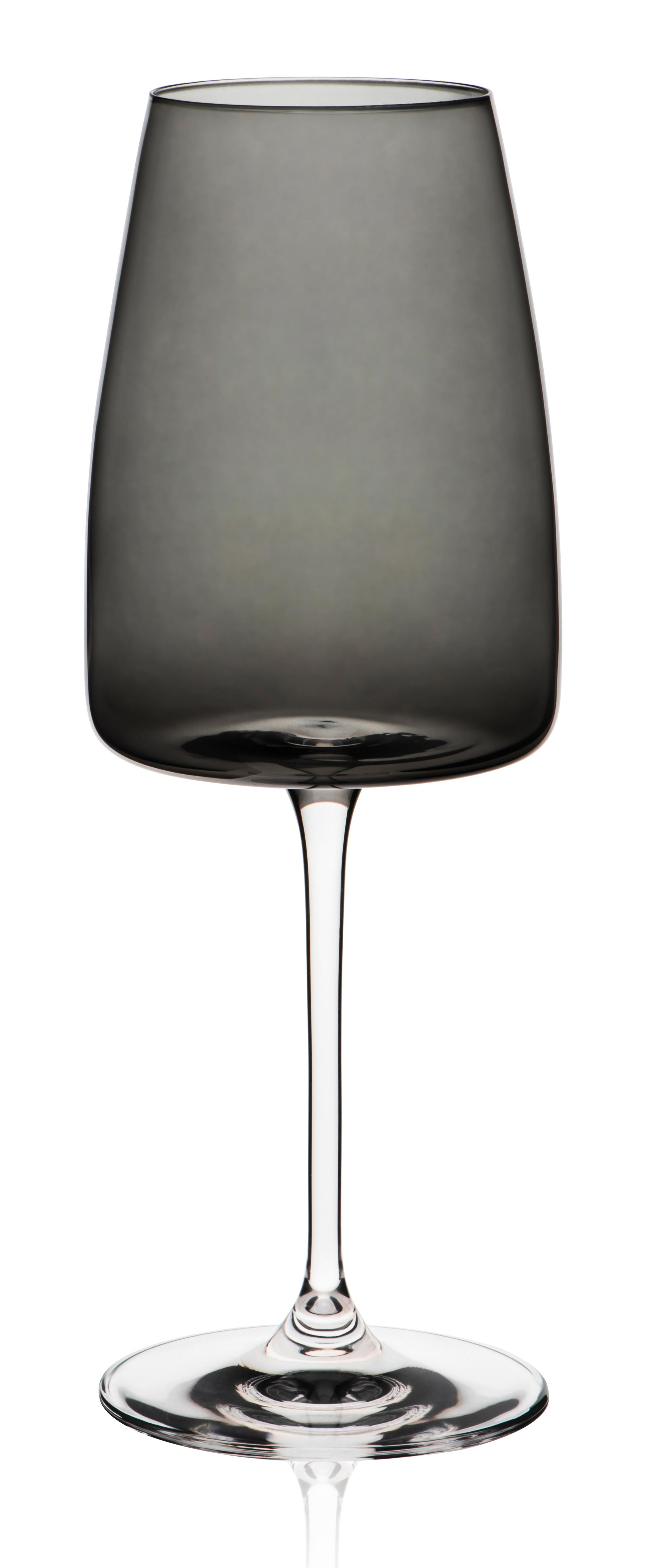 RÖDVINSGLAS NICKI - svart, Modern, glas (8,5/23cm) - Gourmesto