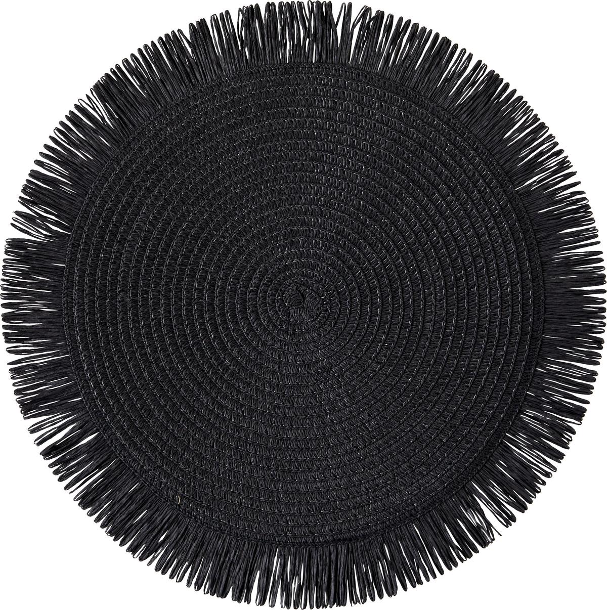 Étkezőalátét Anouk - bézs/fekete, Modern, papír (38cm)