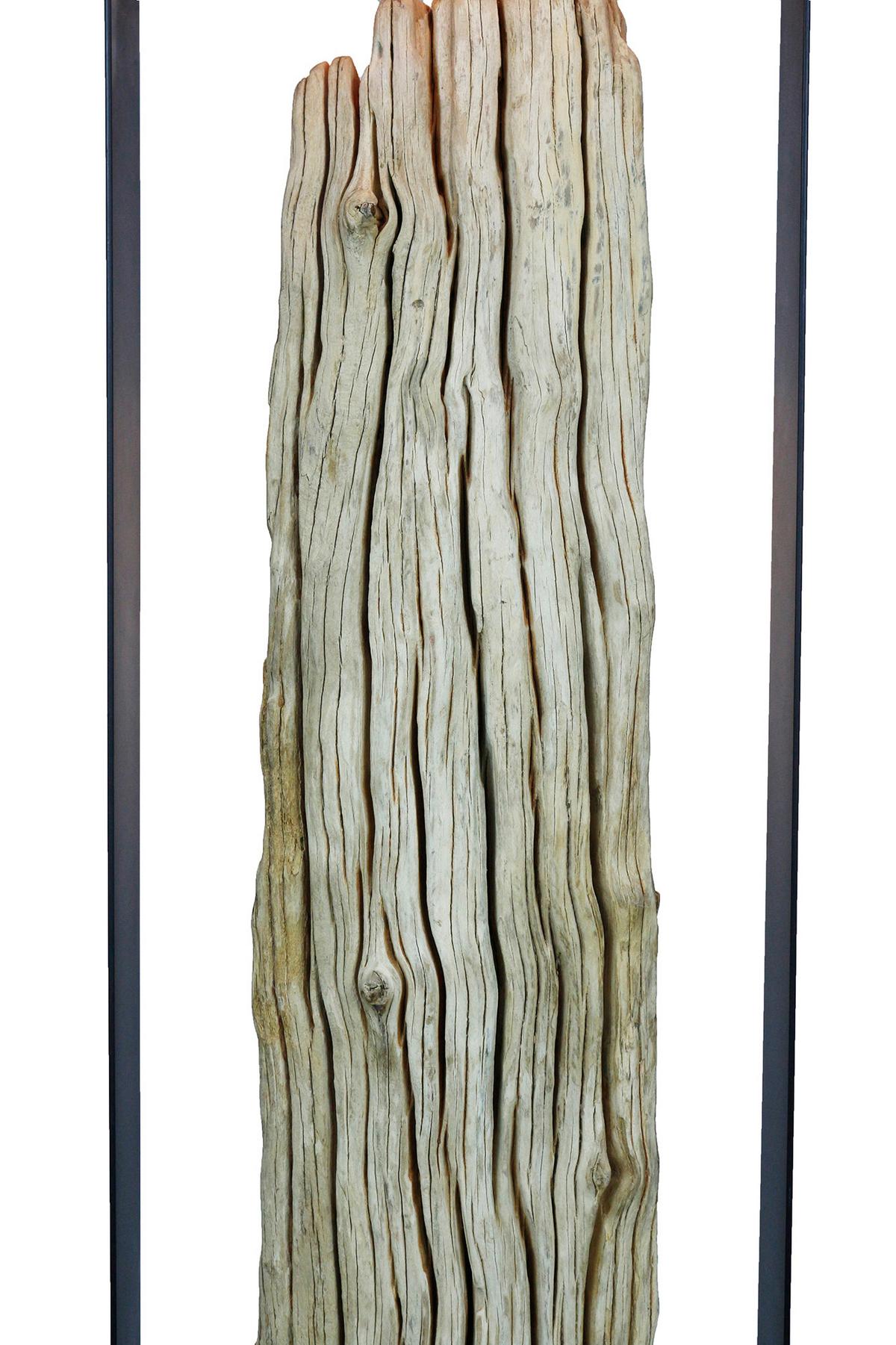 Stoječa Svetilka Driftwood - zlate barve/črna, Design, kovina/tekstil (40/165/20cm) - P & B