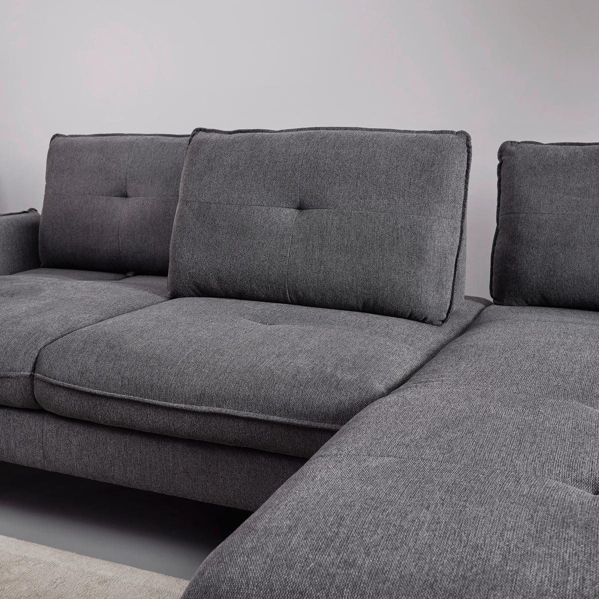 Coltar LEVI - gri închis, Modern, lemn/metal (267/88/186cm) - Bessagi Home
