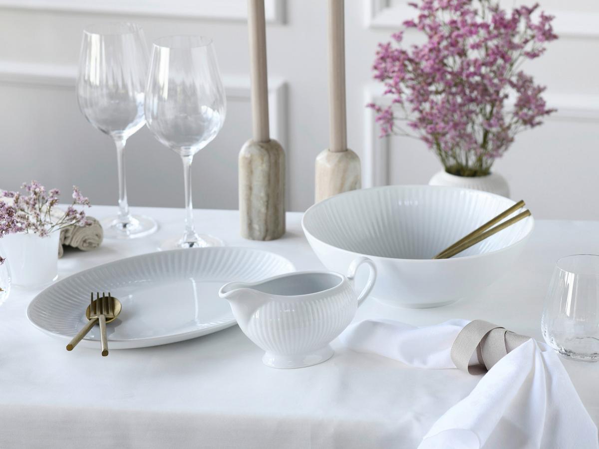 Servis Za Zajtrk Valencia, 3-Delni - bela, Design, keramika - Creatable