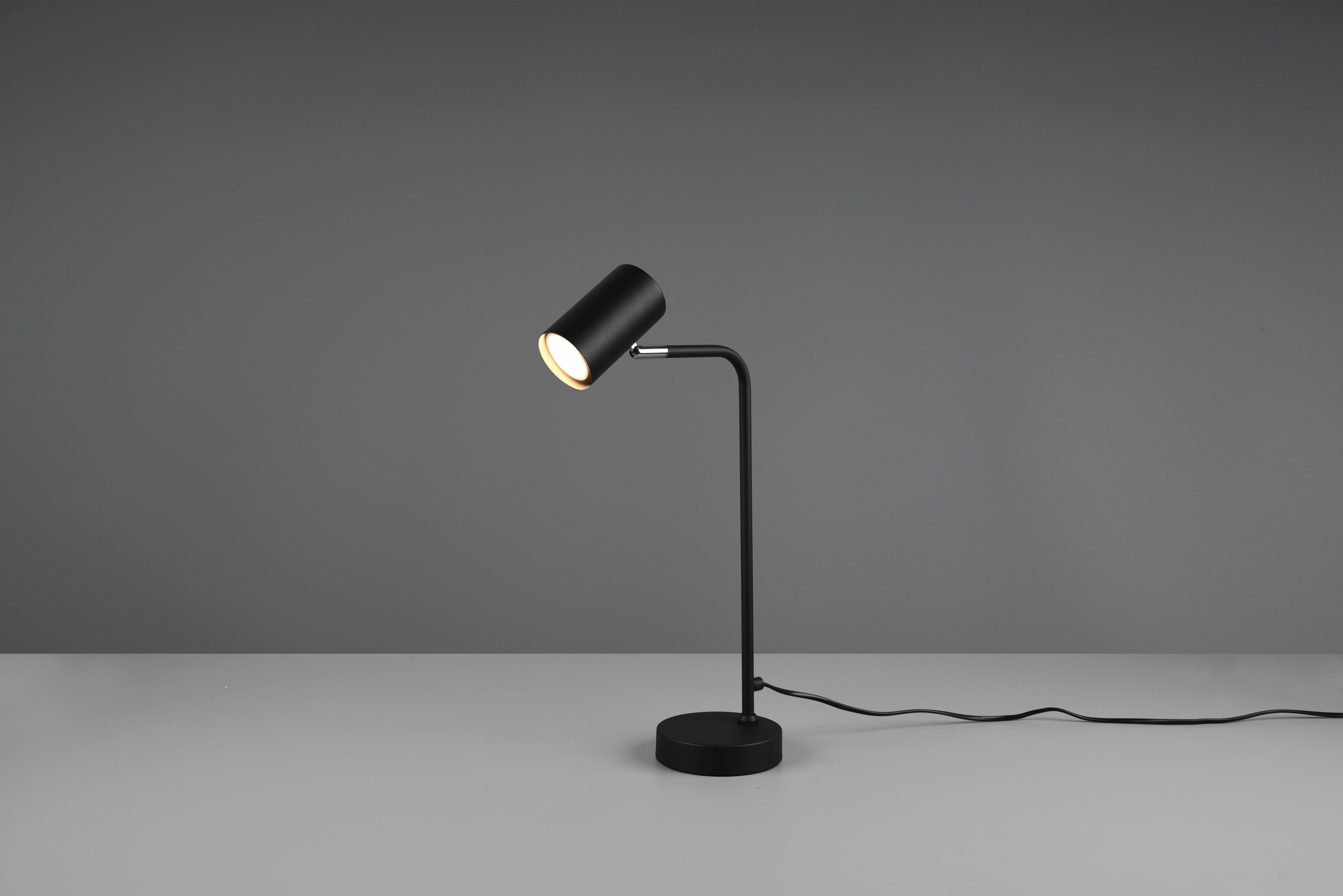 Tischleuchte Marley in Schwarz max. 5 Watt - Schwarz, Basics, Metall (45/12/25cm) - Trio Leuchten