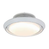 Stropni Ventilator Kurto, Ca. 42/18 Cm - barve kroma/bela, Moderno, umetna masa (42/18cm) - Mömax