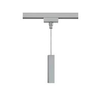 Schienensystem-Adapter Duoline Titanfarben max. 60 Watt - Titanfarben, Basics, Kunststoff (6/34,5/3cm) - Trio Leuchten