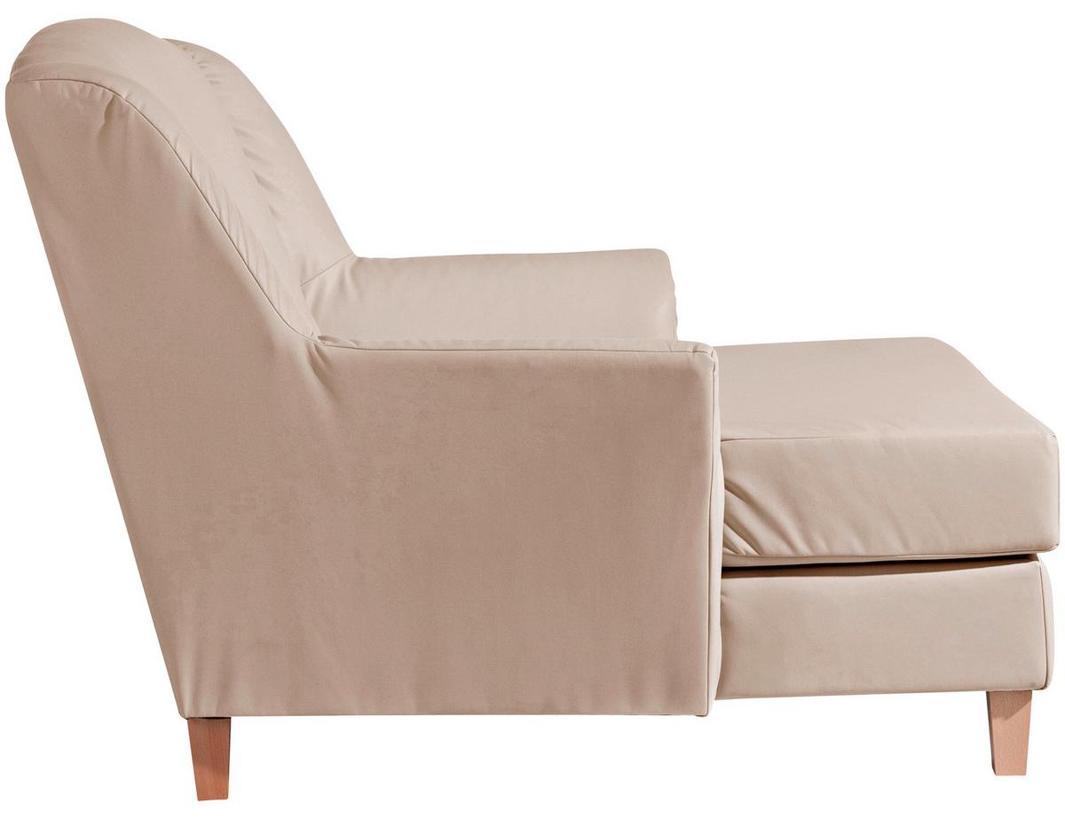 XXL-SESSEL JUDITH - Beige/Naturfarben, MODERN, Holz/Holzwerkstoff (136/107/142cm) - Max Winzer