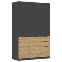 DULAP MAX-EXTRA - stejar Artisan/gri, Konventionell, material pe bază de lemn (136/210/54cm) - Modern Living