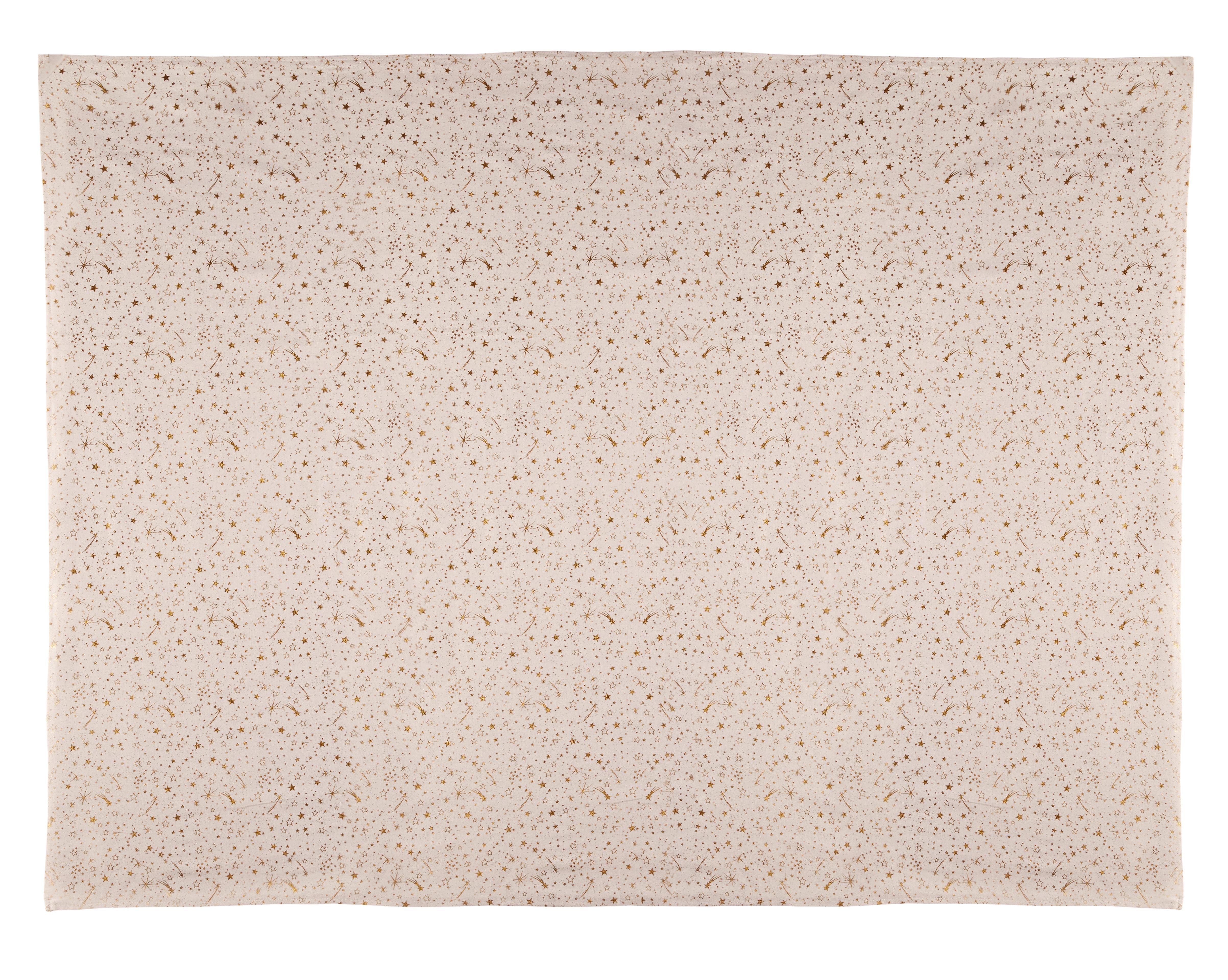 Tischdecke X-Mas in verschiedenen Dessins - Goldfarben/Weiß, Textil (140/180cm) - Mömax modern living