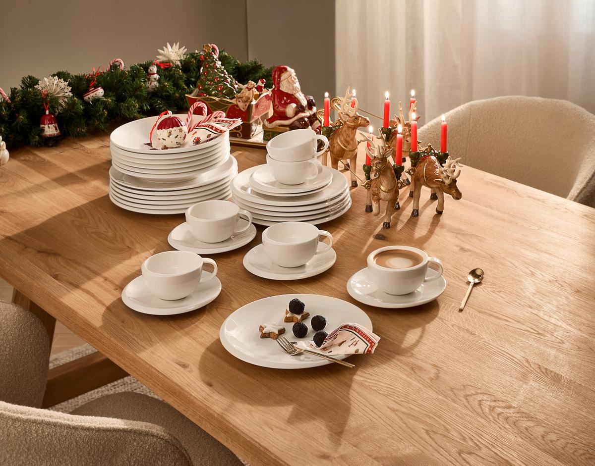 ZASTAWA STOŁOWA NEW MOON VILLEROY&BOCH - biały, Konventionell, ceramika - Villeroy & Boch