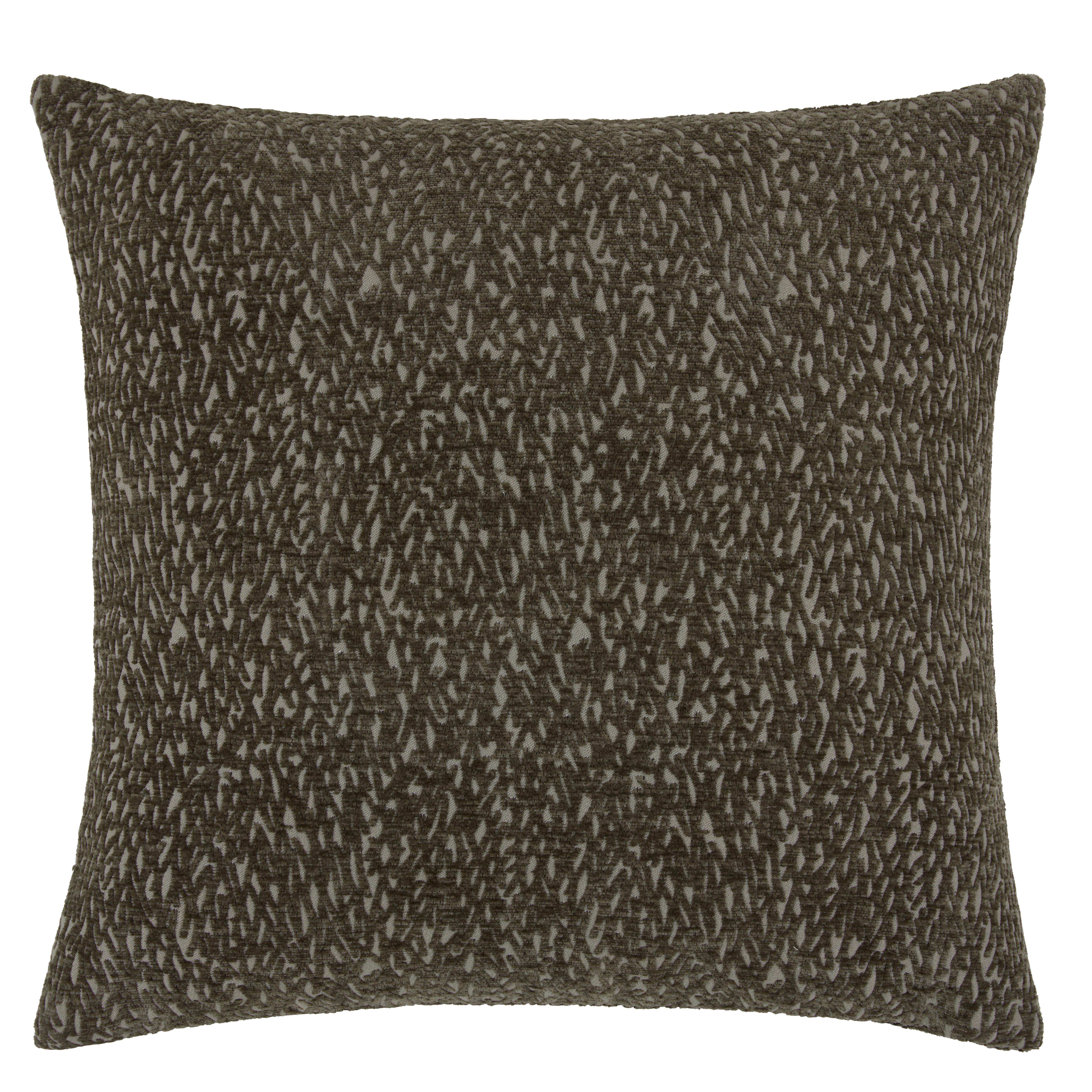 Kissenhülle Claire in Anthrazit ca. 50x50cm - Anthrazit, Basics, Textil (50/50cm) - Premium Living