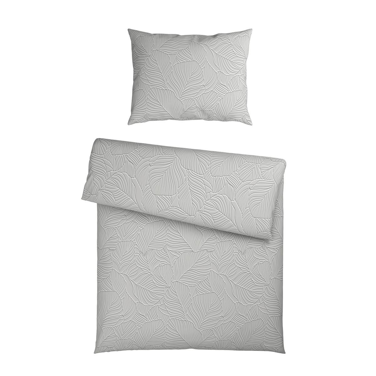 BETTWÄSCHESET CHLOE - Weiss, Textil (160/210cm) - Mömax