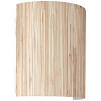Wandleuchte  Wimea in Naturfarben max. 60 Watt - Naturfarben, Natur, Naturmaterialien/Metall (23/26cm)