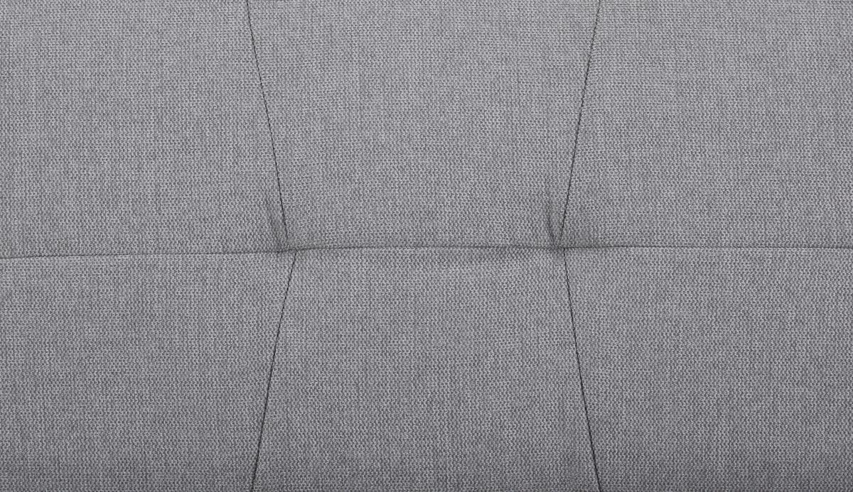 Canapea extensibila JOY - gri deschis, Konventionell, lemn/textil (188/82/87cm) - Ondega