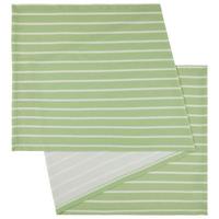 Nadstolnjak Steffi - bijela/zelena, Konvencionalno, tekstil (45/150cm) - Mary's