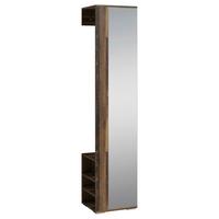 Garderobenschrank Ben Alteiche - Alteiche, MODERN, Glas/Holzwerkstoff (40/184/35cm) - MID.YOU