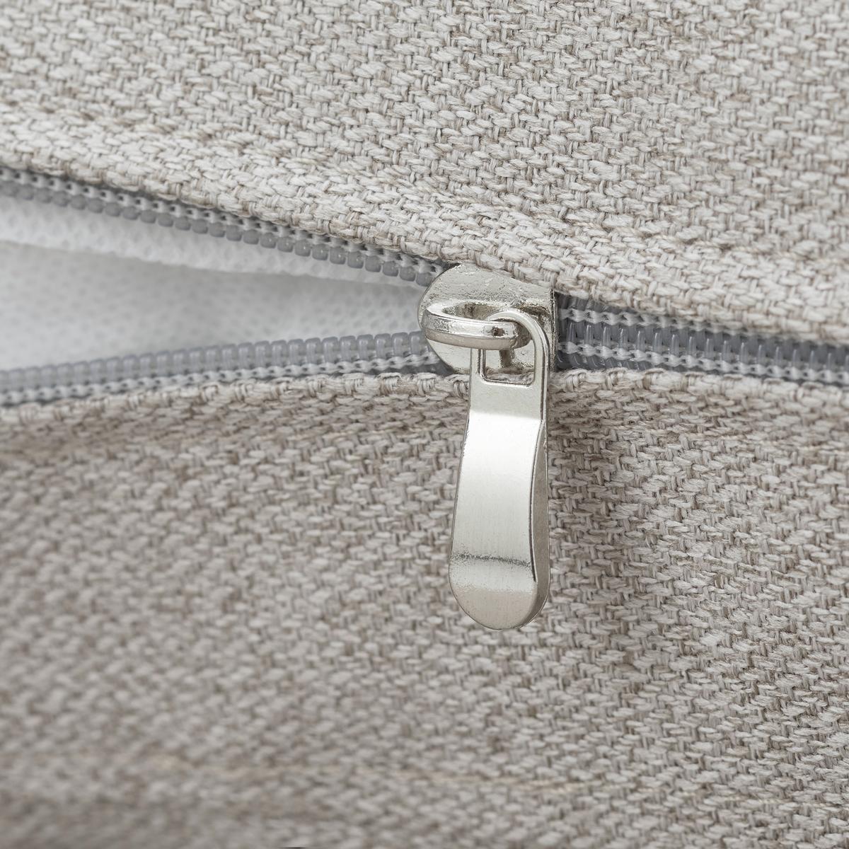 Schlafsessel Malic Beige Webstoff - Eichefarben/Beige, Modern, Textil/Metall (80/84/90cm) - Bessagi Home