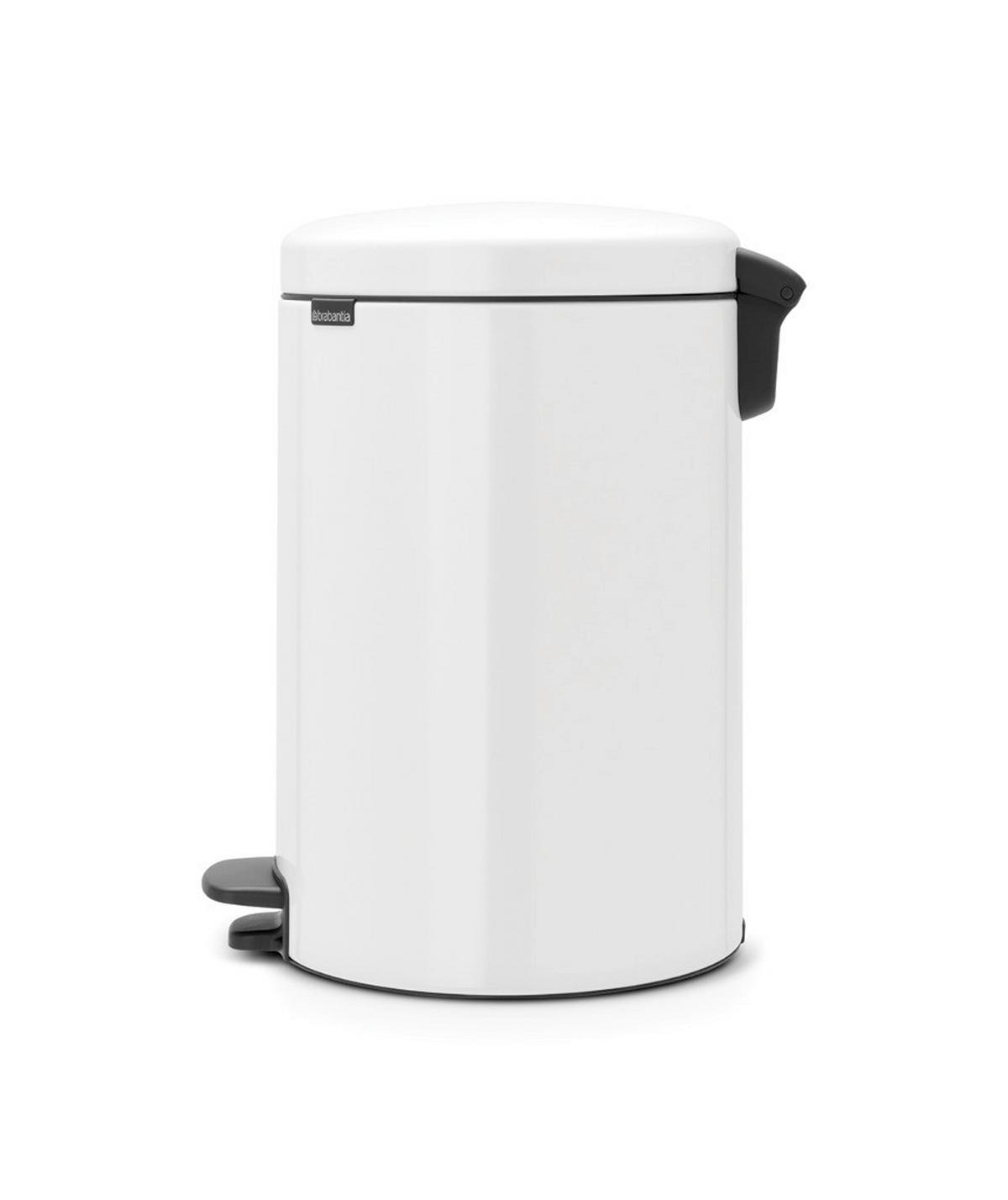 KOSZ NA ODPADY 111846 - biały, Design, tworzywo sztuczne/metal (29/46,7/38cm) - Brabantia