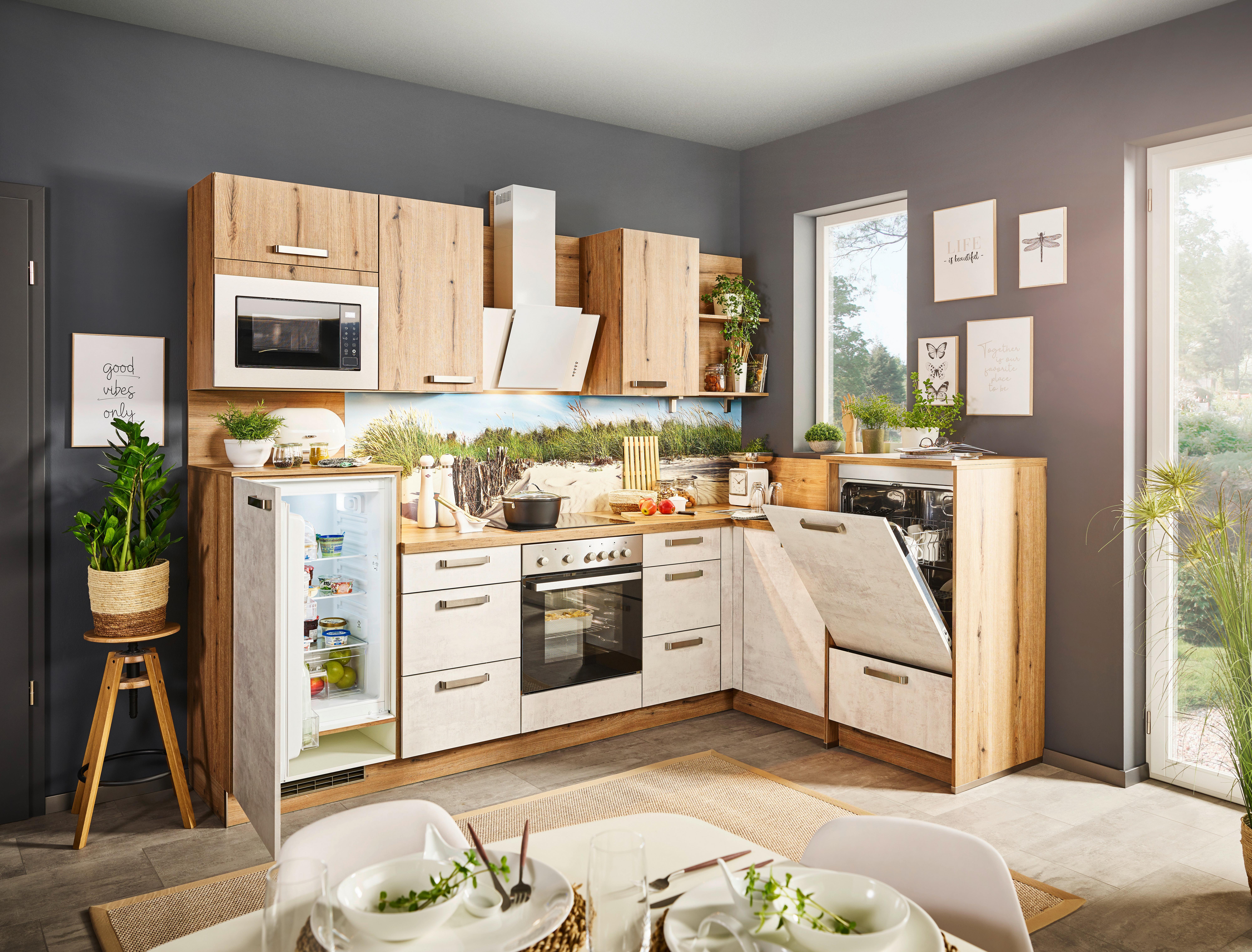 Bucătărie la comandă Plan - Modern, material pe bază de lemn (280/178cm) - Express