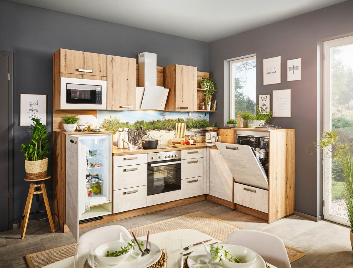 Bucătărie la comandă Plan - Modern, material pe bază de lemn (280/178cm) - Express
