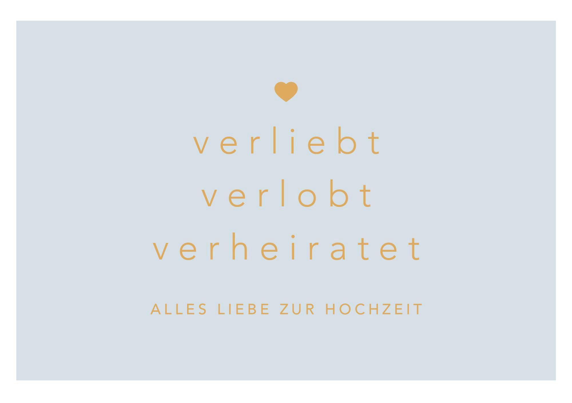 Klappkarte Kupfergold Multicolor - Basics, Papier (18/13cm)