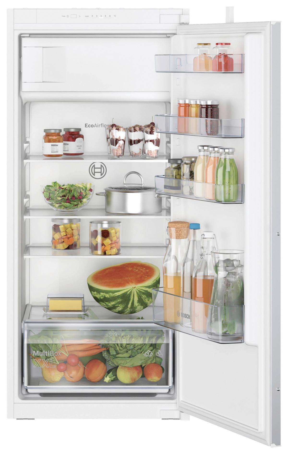 Kühl-Gefrier-Kombination KIL425SE0 in Weiss - Weiß, Basics (54,1/122,1/54,8cm) - Bosch