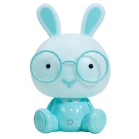 Kindertischleuchte Bunny Hellblau max. 3 Watt - Hellblau, Basics, Kunststoff (14/14/22cm)