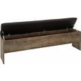 Bancă Cu Spaţiu De Depozitare Bellevue - culoare lemn stejar/negru, Lifestyle, plastic/compozit lemnos (185/54/34,8cm) Bancă Cu Spaţiu De Depozitare Bellevue - culoare lemn stejar/negru, Lifestyle, plastic/compozit lemnos (185/54/34,8cm)