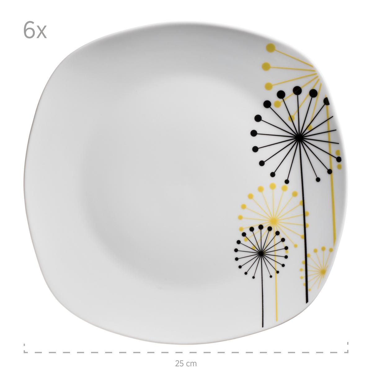 TAFELSERVICE VANESA - Weiss, Basics, Keramik - Mäser