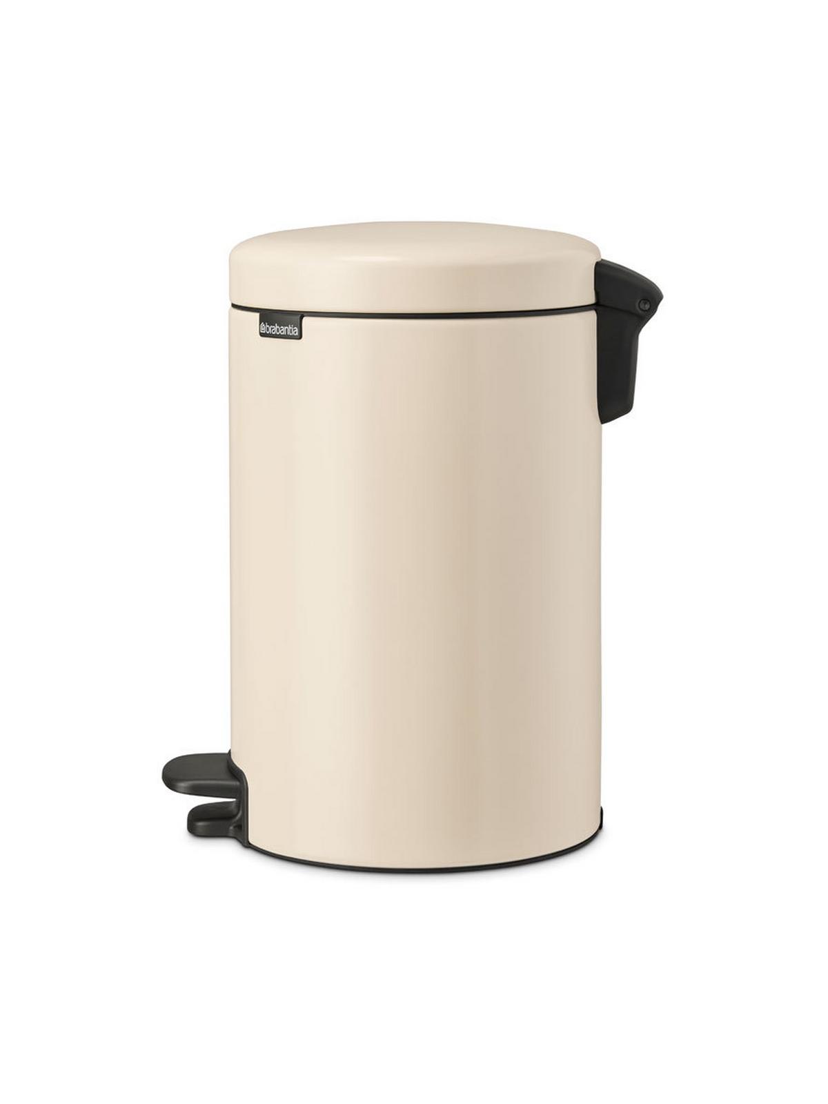 KOSZ NA ODPADY 149924 - beżowy, Design, tworzywo sztuczne/metal (25.1/41.1/33.8cm) - Brabantia