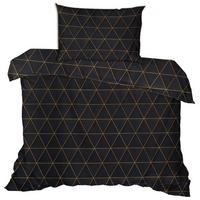 POŚCIEL VETA - GOLD - czarny/kolor złoty, Basics, tkanina (155/220cm)