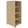 HYLLA UNIT-ELEMENTS MAXI -BASED- - svart/ekfärgad, Modern, trämaterial (45,6/89,6/40cm) - Based