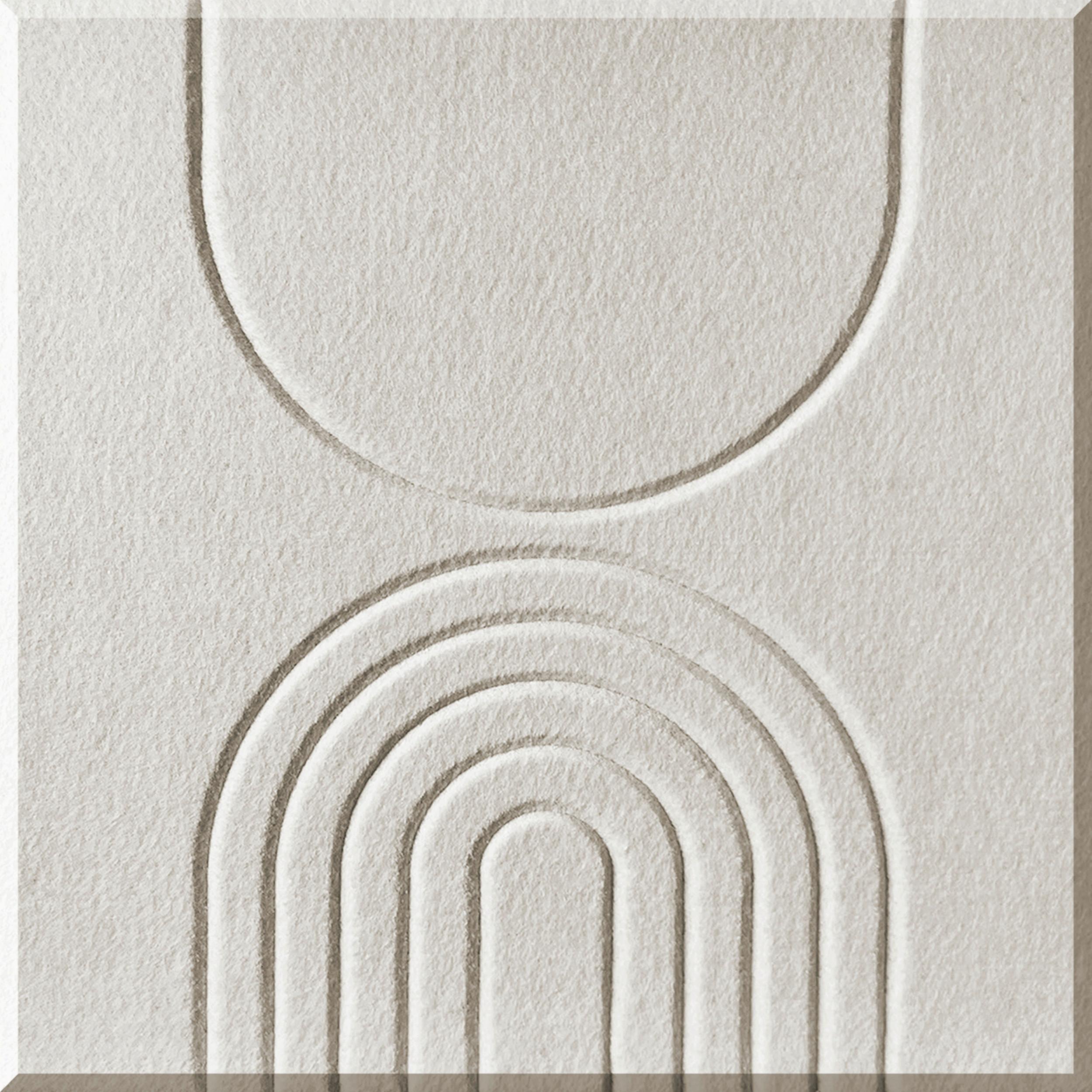 Akustikpaneel Melua Beige ca. 30x30cm - Beige, Textil (30/30cm) - Premium Living