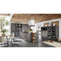 Beépíthető Konyha Nordic - szürke, Romantik / Landhaus, faalapú anyag - Nobilia