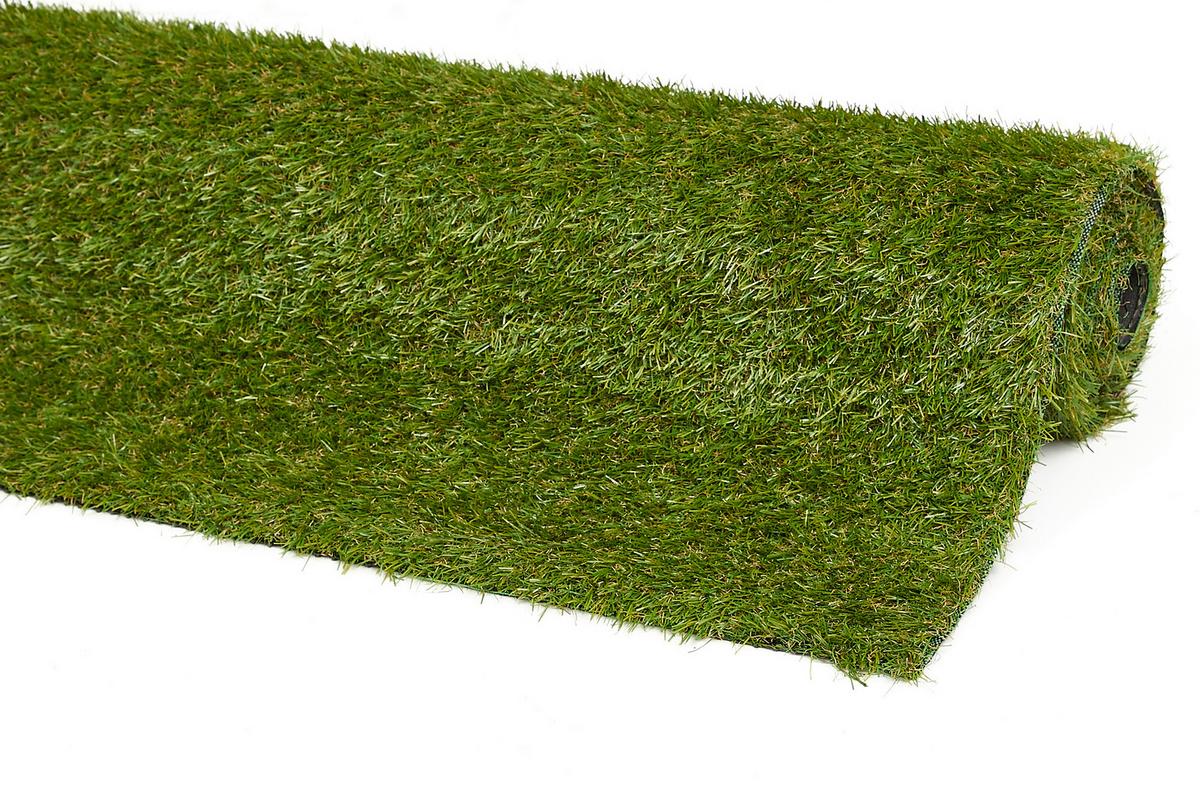 Rasenteppich Kansas Grün ca. 200x300cm - Grün, Basics, Kunststoff (200/300cm)